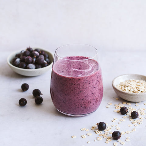Blackcurrant & Oat Smoothie