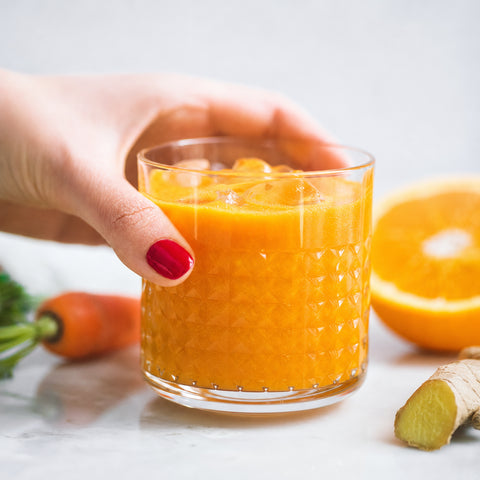 Carrot, Orange & Ginger Smoothie