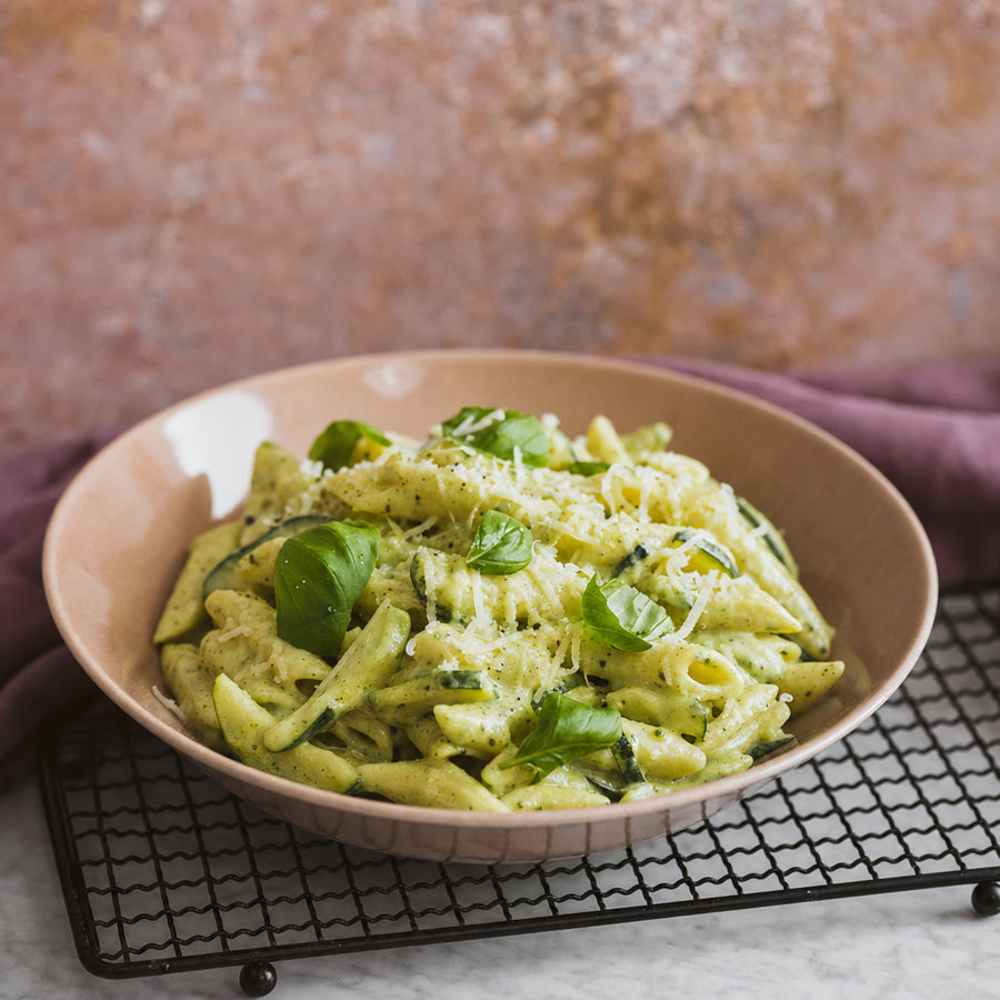 Basil Zucchini Cream Sauce